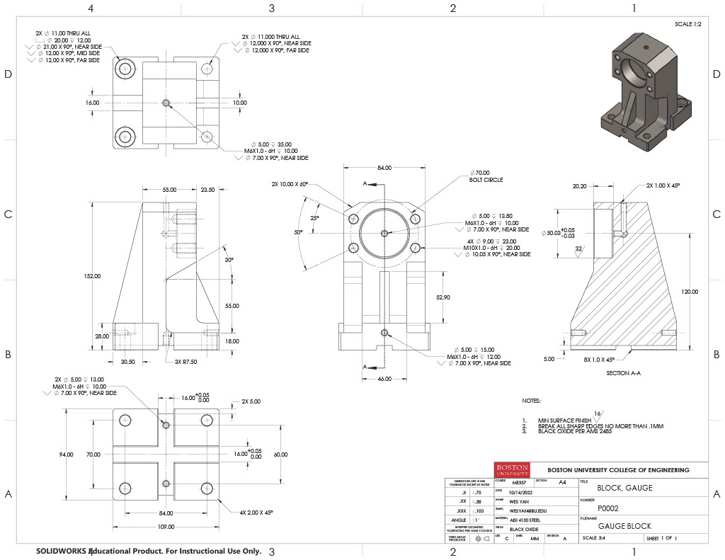 CAD Design and Drawings